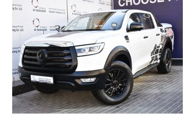 Great Wall Poer AED 1119 PM | POER PLATINUM 2.0L TURBO 4WD 2022 GCC DEALER WARRANTY