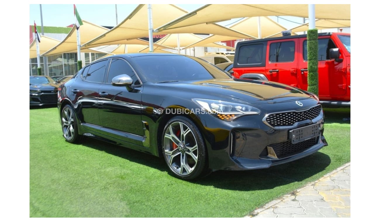 Kia Stinger GT/CLEAN TITLE// NO ACCIDENT**//GOOD CONDITION --RED INSIDE--3.3L  TWIN TURBO