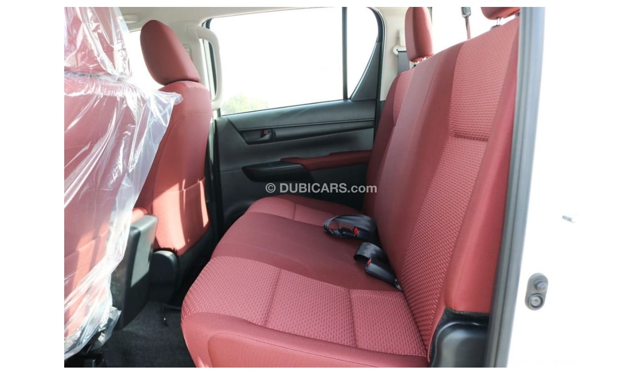 Toyota Hilux 2022 | DLX DIESEL AT 4X4 - RED INTERIOR WITH BLUETOOH, POWER MIRROR AND GCC SPECS - EXPORT ONLY