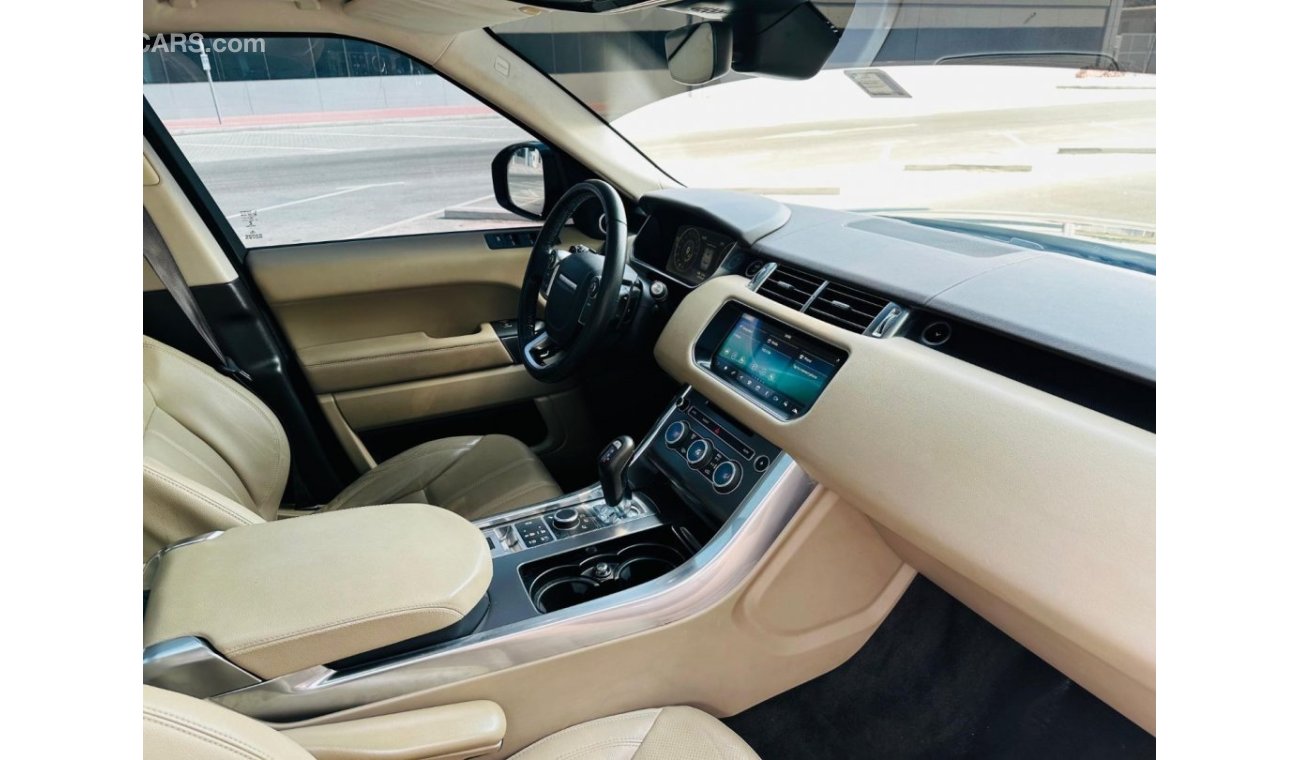 لاند روفر رانج روفر أوتوبايوجرافي AED 1,980 PM | RANGE ROVER SPORT SE 3.0 V6 | GCC | LUXURY CABIN | 0% DOWNPAYMENT