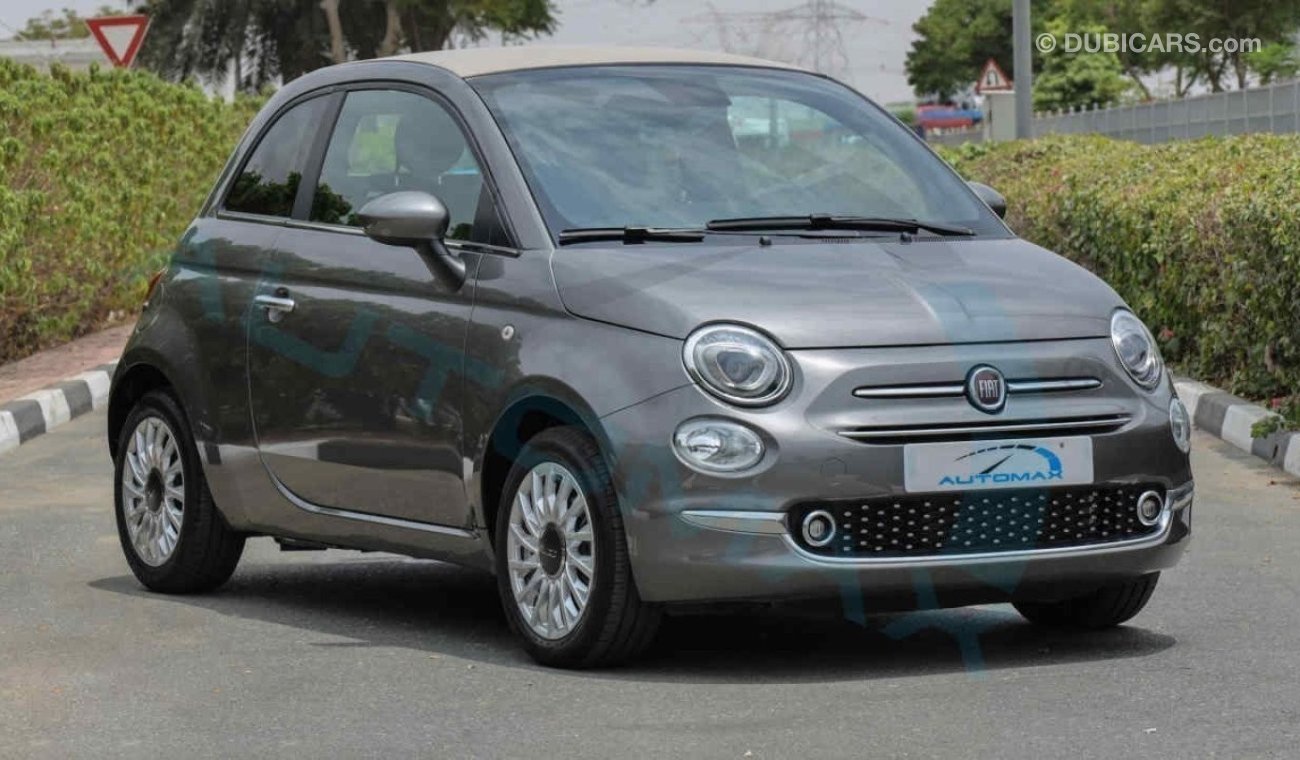 Fiat 500 Cabrio 1.4L FWD , 2024 GCC , 0Km , With 5 Years or 120K Km Warranty @Official Dealer