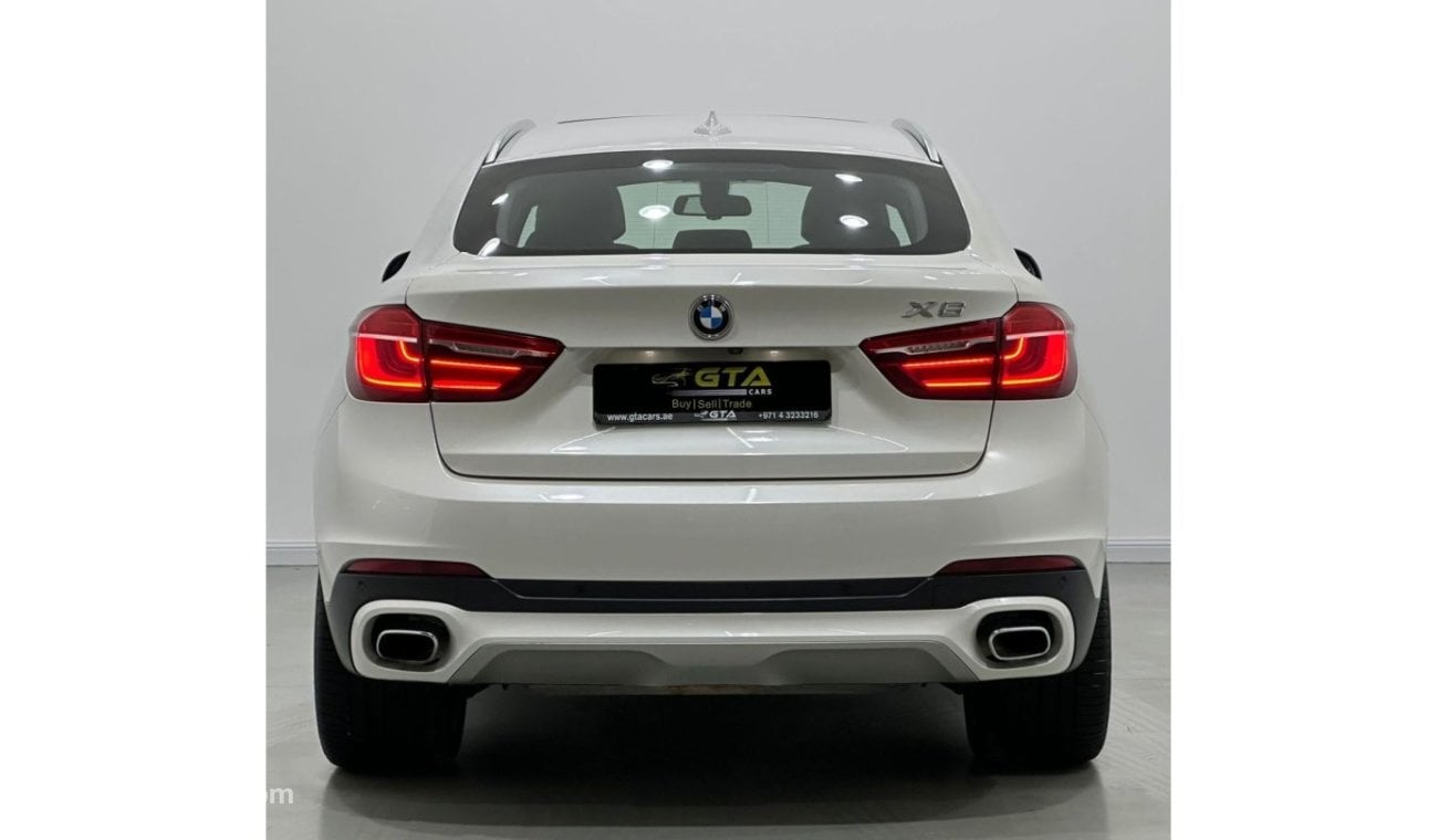 بي أم دبليو X6 2018 BMW X6 X35i Exclusive, March 2025 BMW Service Pack, Warranty, GCC