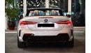 BMW 420i BMW 420I M KIT 2025 Convertible GCC