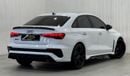 Audi RS3 TFSI quattro 2.5L Sportback 2024 Audi RS3 Quattro, March 2029 Audi Warranty + Service Pack, Very Low