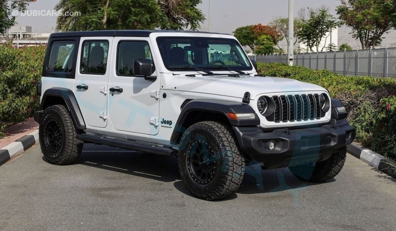 Jeep Wrangler Unlimited Sport Plus I4 2.0L Turbo , 2024 Без пробега , (ТОЛЬКО НА ЭКСПОРТ)