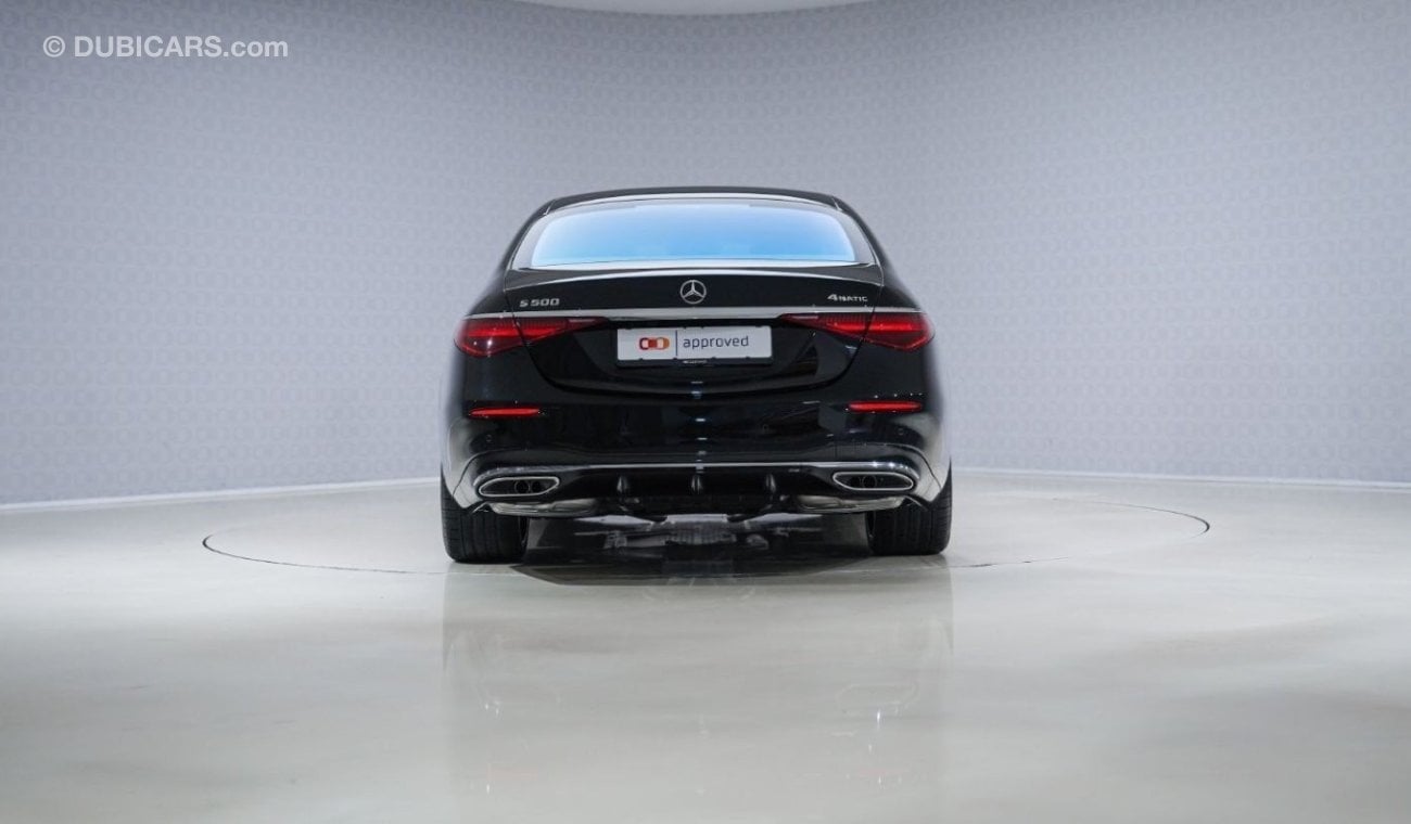 مرسيدس بنز S 500 AMG Line - Warranty until March 2029 - Approved Prepared Vehicle