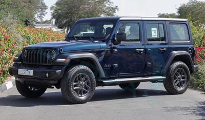 Jeep Wrangler Unlimited Sport S I4 2.0T ,2025 GCC ,0Km ,With 5 Years Warranty & 3 Years Service @Official Dealer