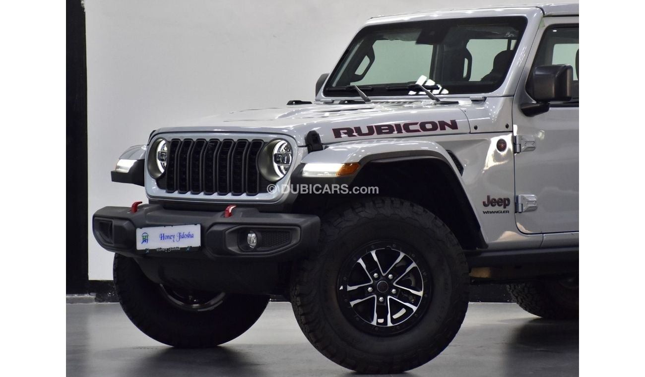 Jeep Wrangler EXCELLENT DEAL for our Jeep Wrangler Unlimited Rubicon 2.0L ( 2024 Model ) in Silver Color GCC Specs