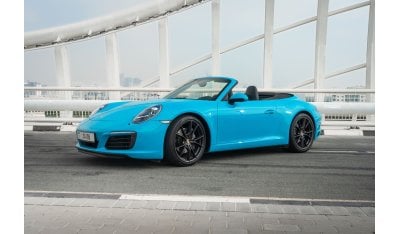 بورش 911 Porsche Carrera 911 Blue Cabriolet