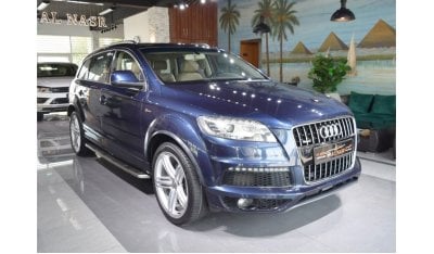 Audi Q7 100% Not Flooded | Supercharged | Gcc Specs | Excellent Condition | Full Option | V6 Engine 3.0L