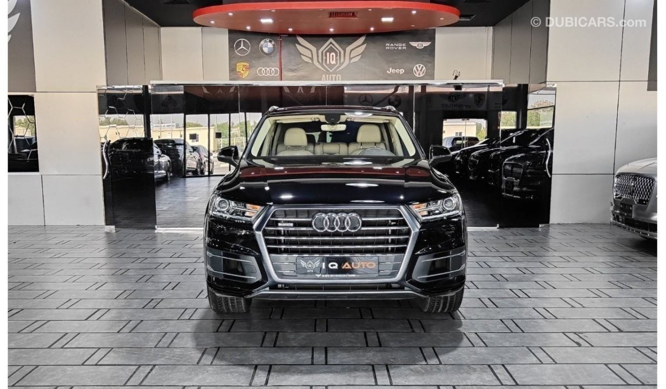 Audi Q7 AED 2,800 P.M | 2016 AUDI Q7 45 TFSI QUATTRO 3.0 L | 333 HP | 7 SEATS | FULL PANORAMIC ROOF | GCC