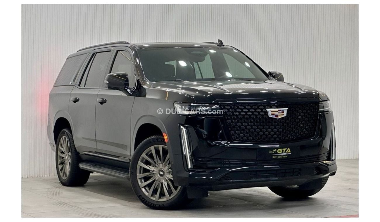 Cadillac Escalade 2023 Cadillac Escalade Sport, Jan 2027 Cadillac Warranty, Jan 2028 Cadillac Service Pack, GCC