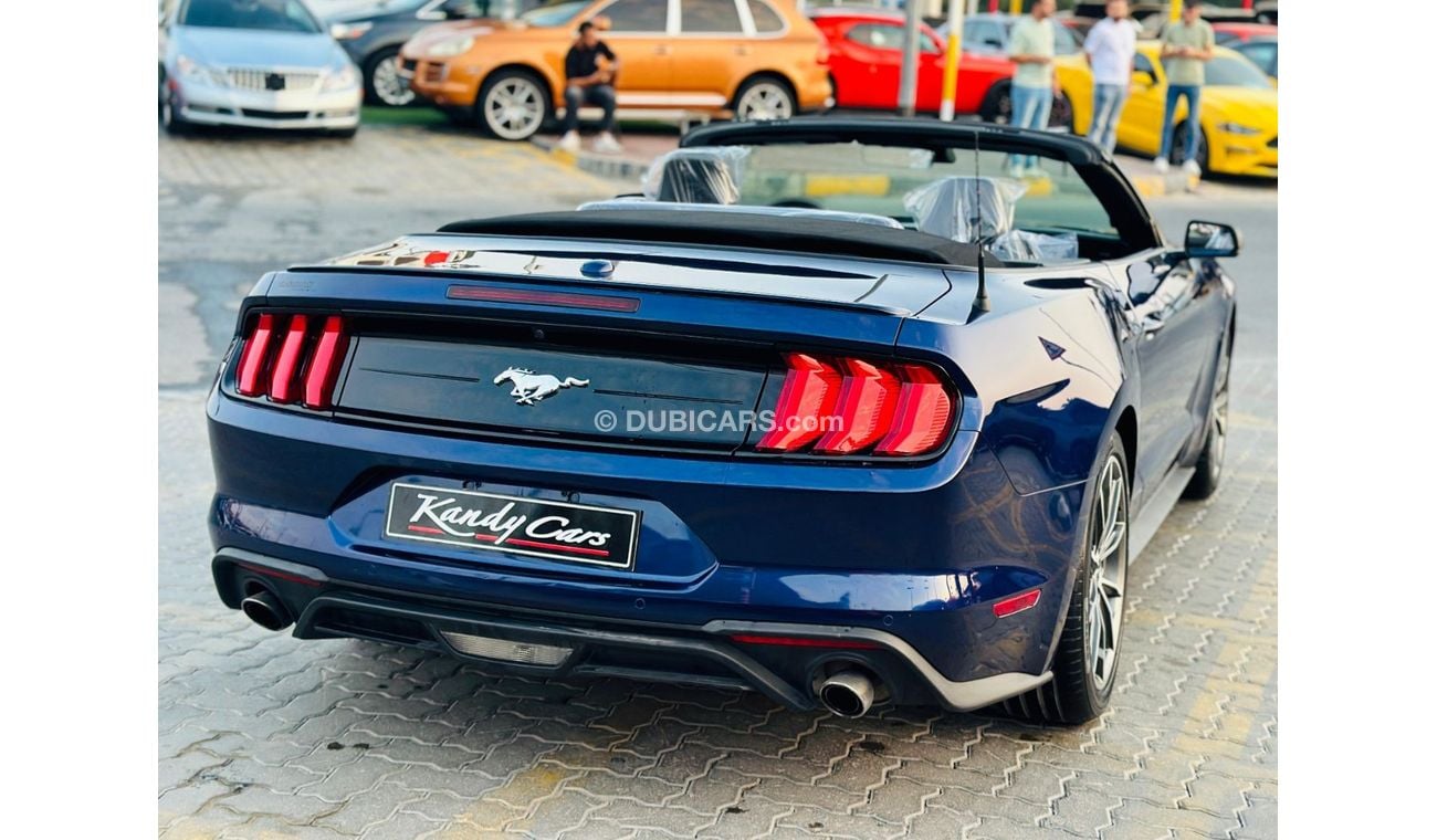 Ford Mustang EcoBoost Convertible | Monthly AED 1150/- | 0% DP | Blindspot | Memory Seats | # 72721