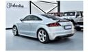 Audi TT EXCELLENT DEAL for our Audi TT TFSi S-Line ( 2015 Model ) in Silver Color GCC Specs