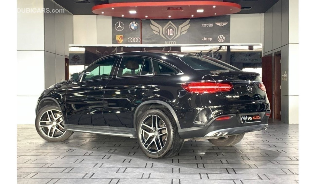 Mercedes-Benz GLE 450 AED 3,200 P.M | 2016 MERCEDES-BENZ GLE COUPE 450 AMG  BI-TURBO 3.0L | GCC | PANORAMIC VIEW