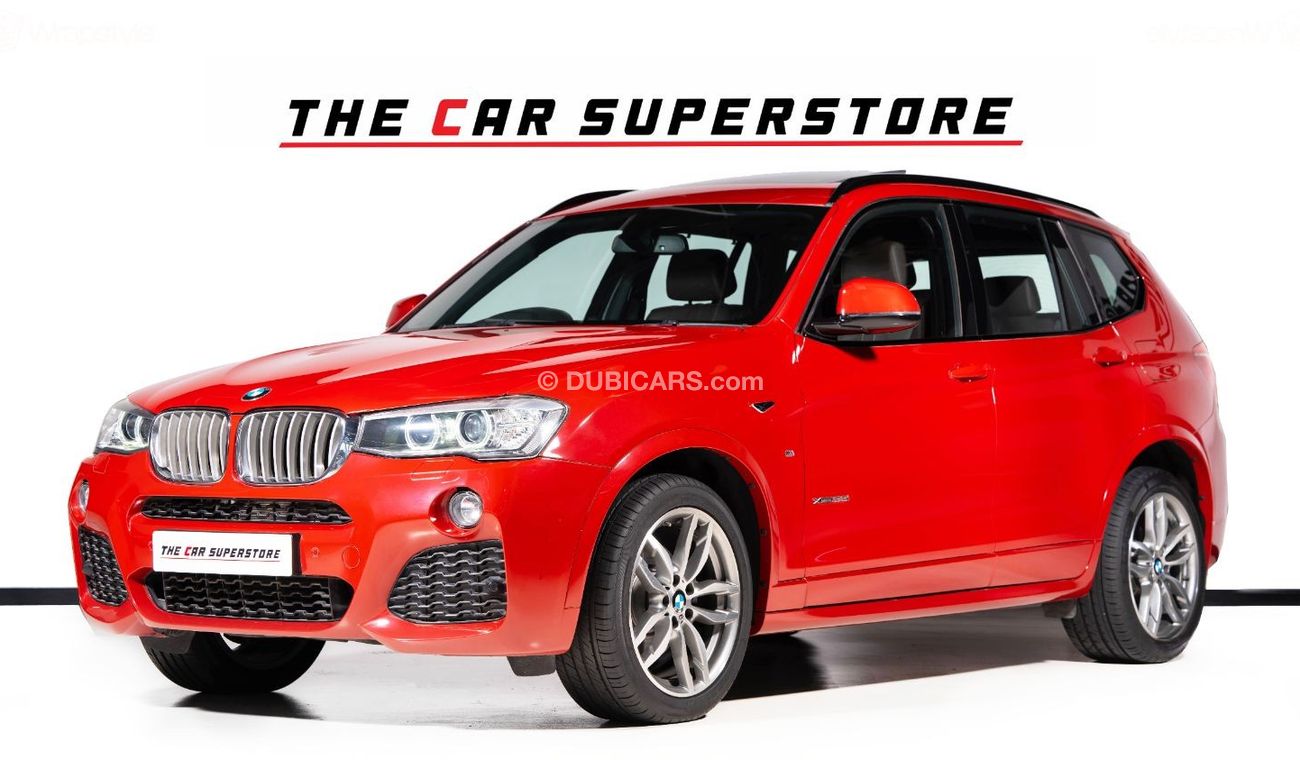 بي أم دبليو X3 2016 - BMW X3 2.0I - GCC - IMMACULATE CAR - FULL SERVICE HISTORY WITH AGENCY - 1 YEAR WARRANTY