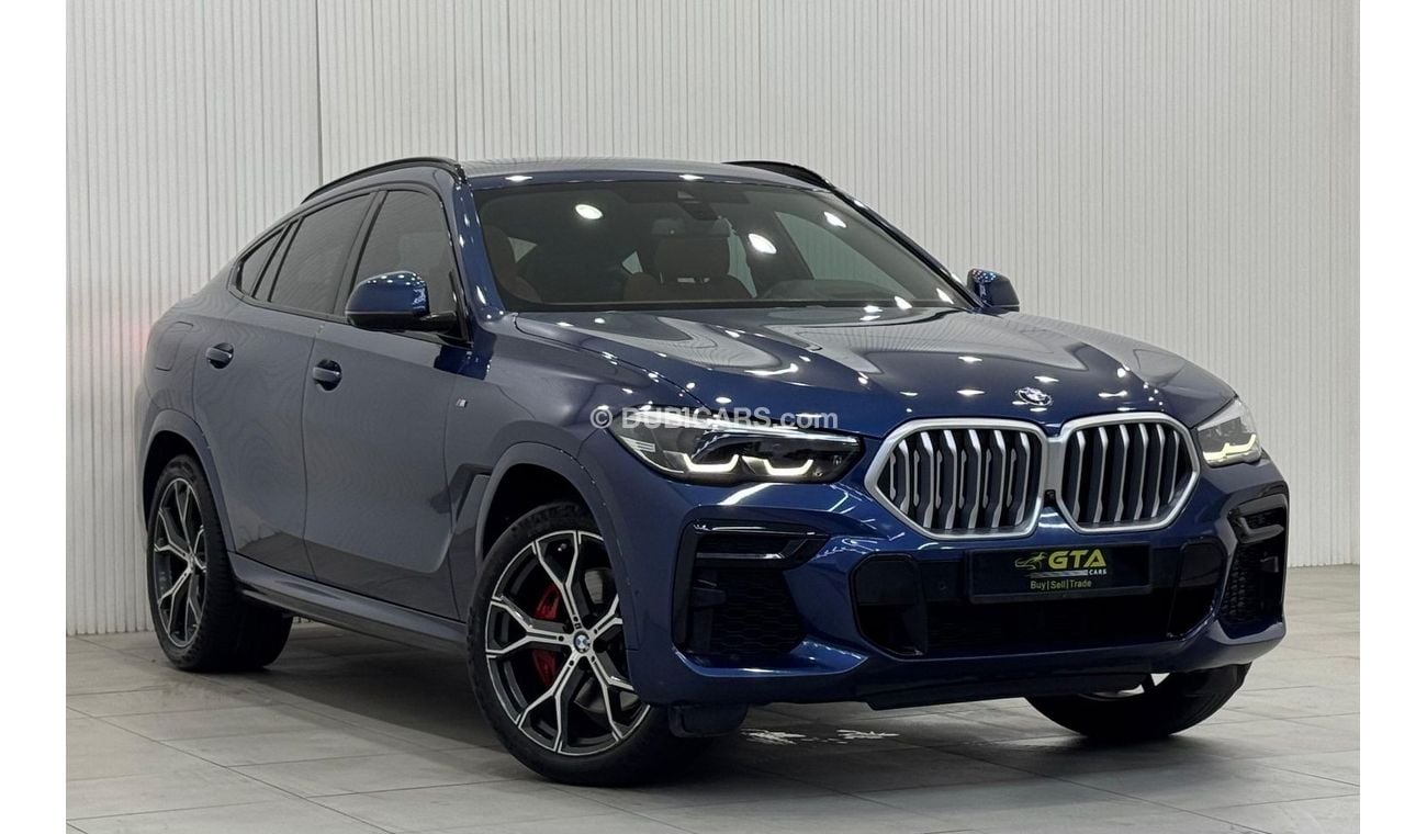 بي أم دبليو X6 40i M Sport 3.0L 2022 BMW X6 xDrive40i M-Sport, 5 Years BMW Warranty + Service Pack, Full Options, L