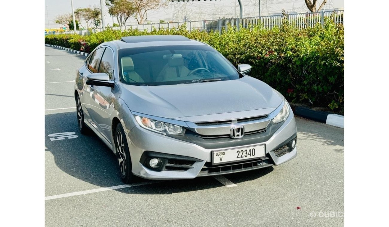 هوندا سيفيك HONDA CIVIC 2.0L 2017 Full Option GCC VERY GOOD CONDITION