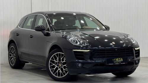 Porsche Macan S 3.0L (340 HP) 2016 Porsche Macan S, Service History, Excellent Condition, GCC