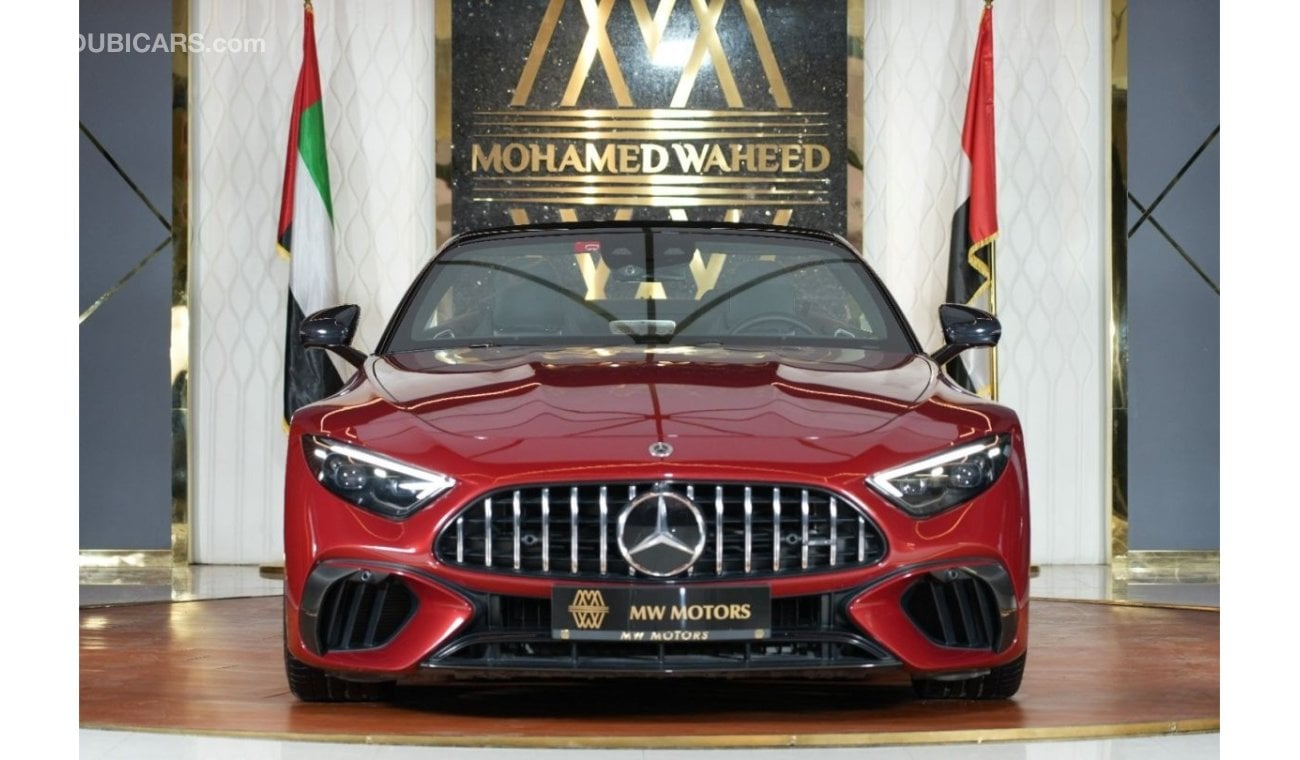 مرسيدس بنز SL 55 AMG Mercedes-Benz SL 55 | 2022 GCC 11k KM | AMG Package | 360-View