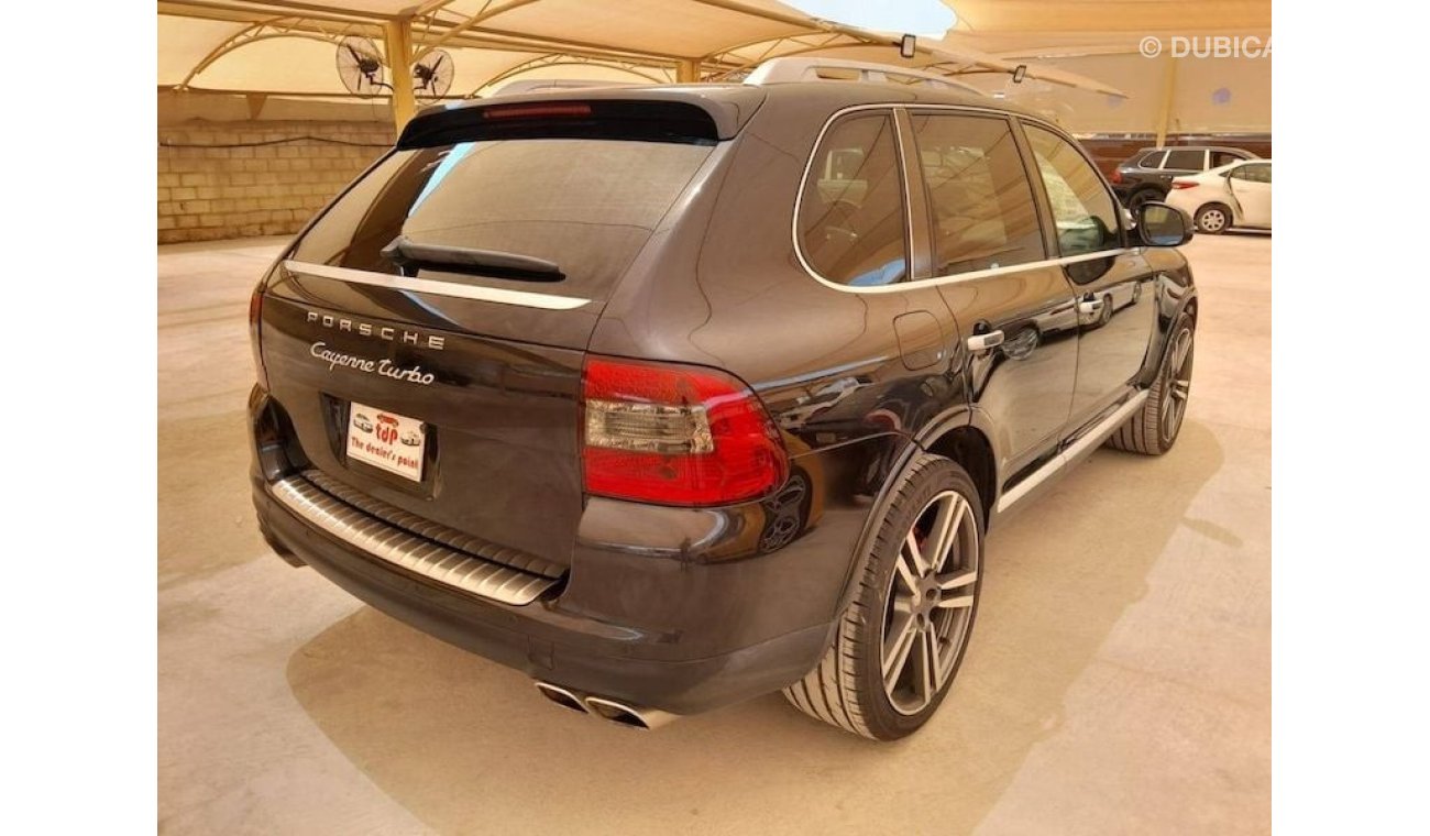 بورش كايان PORSCHE CAYENNE TURBO 4.5L 2006 WITH SUNROOF, ELECTRIC LEATHER SEAT, T.V NAVIGATION AND MUCH MORE...