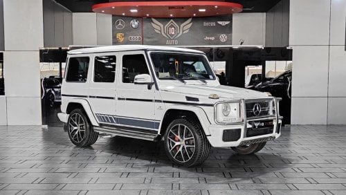 Mercedes-Benz G 63 AMG AED 2,900 P.M | 2017 MERCEDES-BENZ G CLASS  G63 AMG 5.5L | 563 HP | GCC | FULLY LOADED