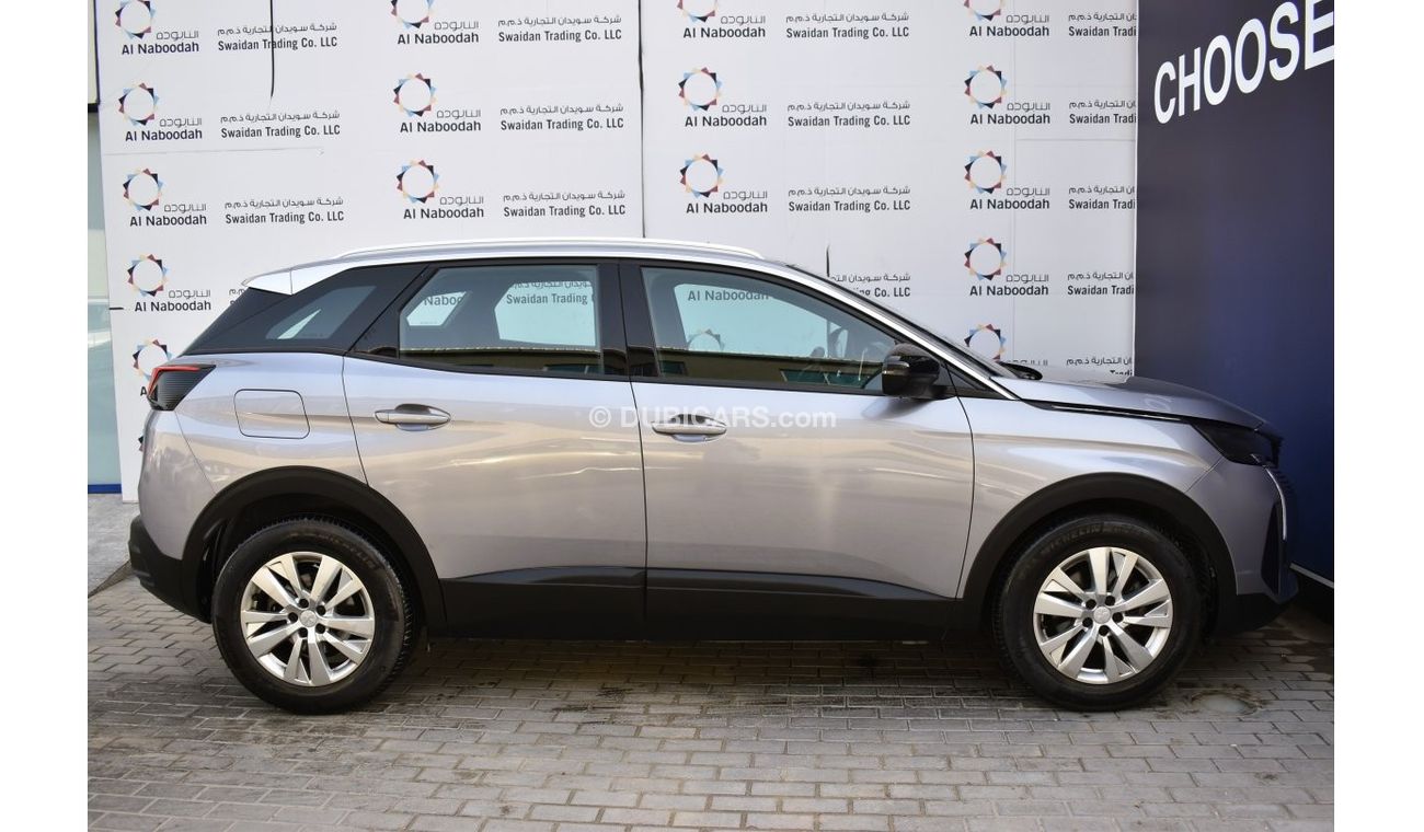 Peugeot 3008 AED 1119 PM | ACTIVE 1.6 TC AT GCC MANUFACTURER WARRANTY 2028 OR 100K KM