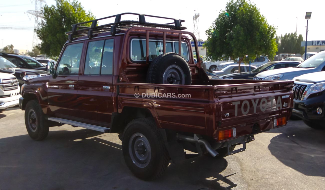 Toyota Land Cruiser Pick Up Maroon Petrol Right Hand Drive