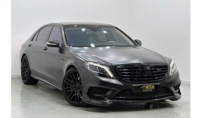 مرسيدس بنز S 63 AMG Std 5.5L 2015 Mercedes Benz S63 4MATIC Brabus Edition, 1 Of 1, Full Service History, Fully Loaded, G