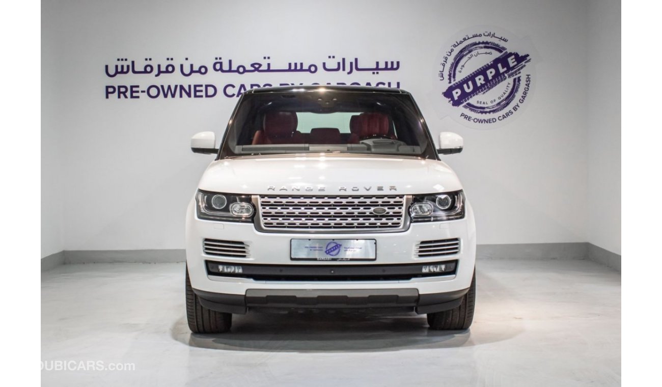 Land Rover Range Rover Vogue SE Supercharged AED 3498 PM | VOGUE SUPERCHARGED | V8 | GCC | WARRANTY