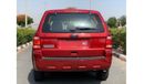 Ford Escape Std 2.5L-4CYL  Excellent condition