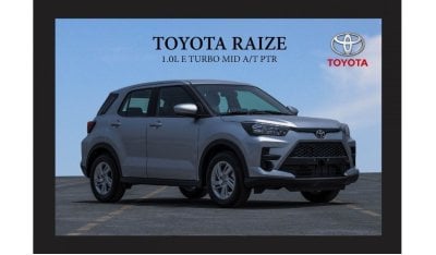 تويوتا ريز TOYOTA RAIZE 1.0L E TURBO MID A/T PTR [EXPORT ONLY] 2023 Model Year