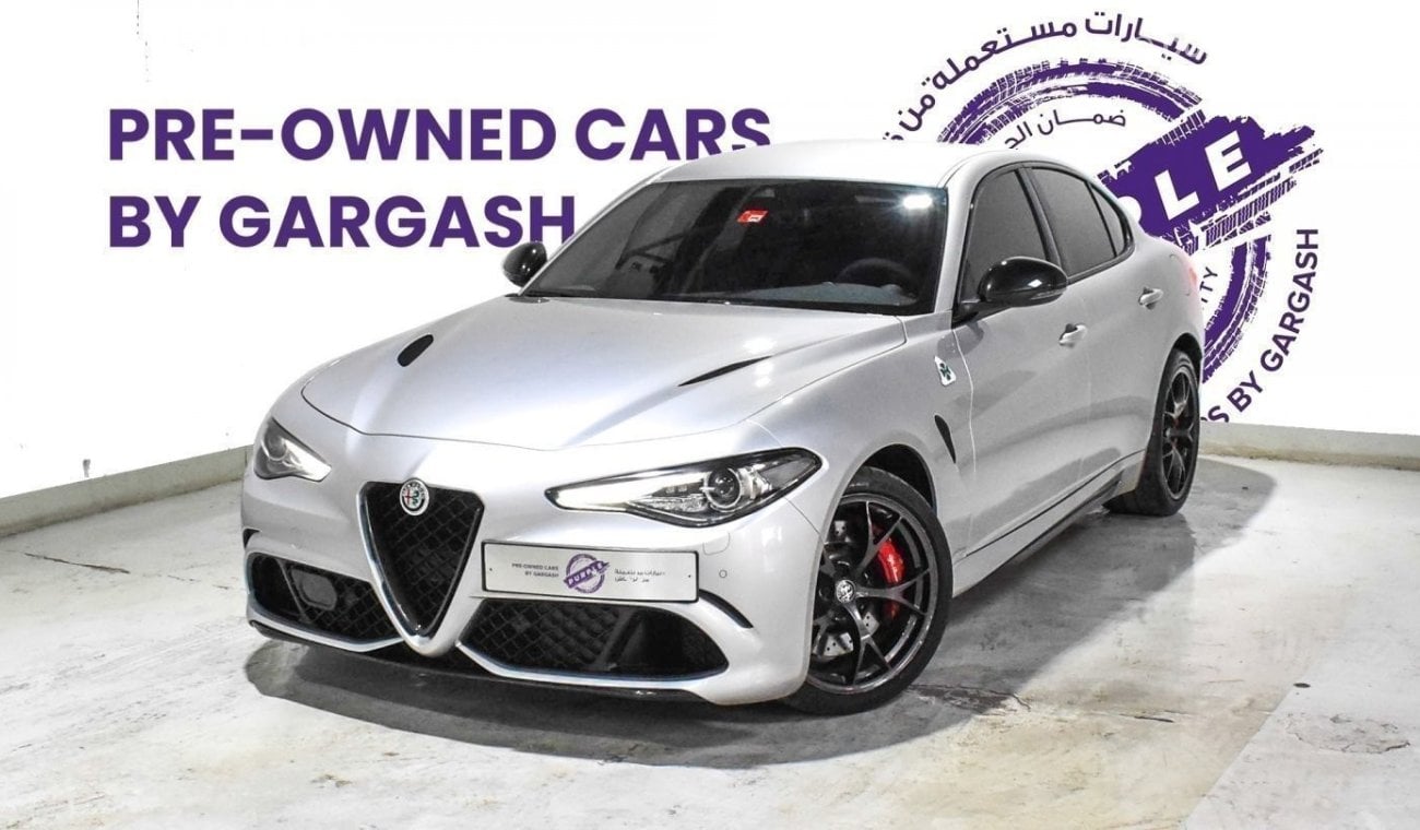 Alfa Romeo Giulia Quadrifoglio AED 4665 PM | 2.9L TURBO | GCC | WARRANTY