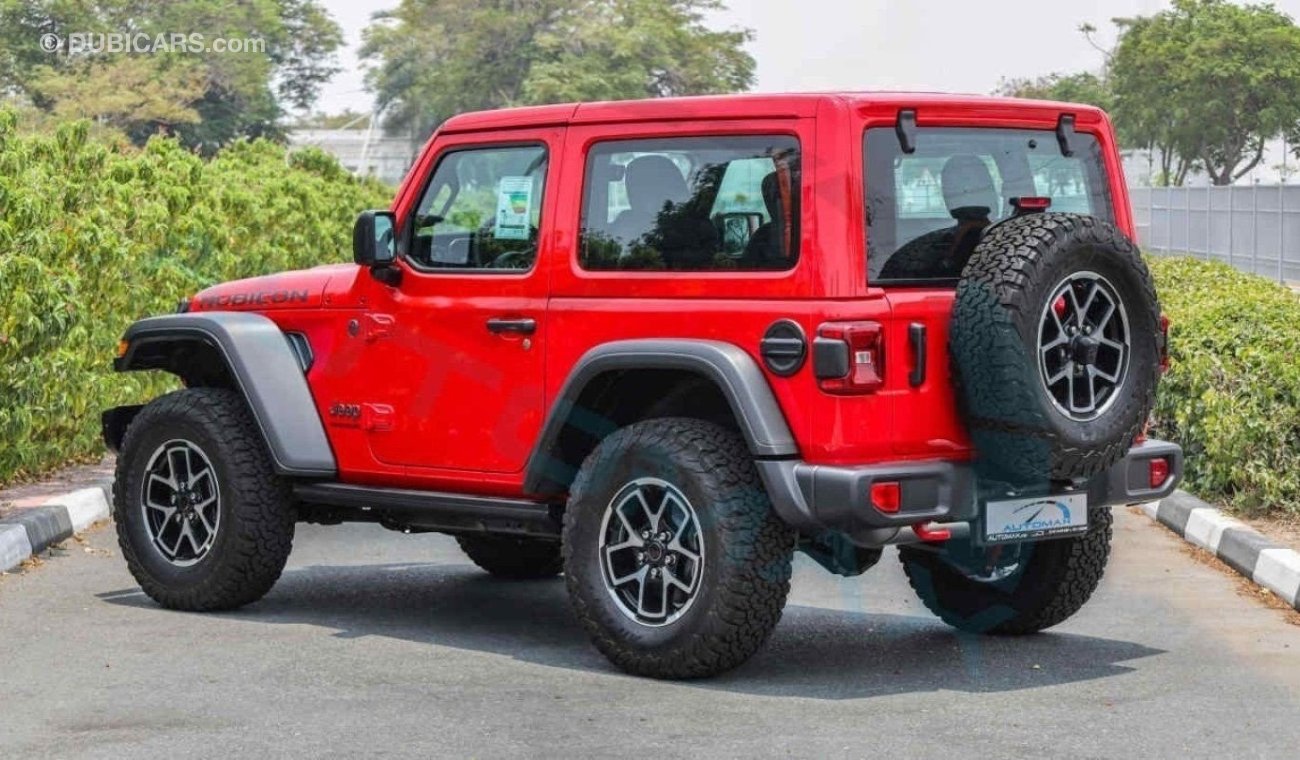 Jeep Wrangler Rubicon V6 3.6L 4X4 , 2024 GCC , 0Km , With 3 Years or 60K Km Warranty @Official Dealer