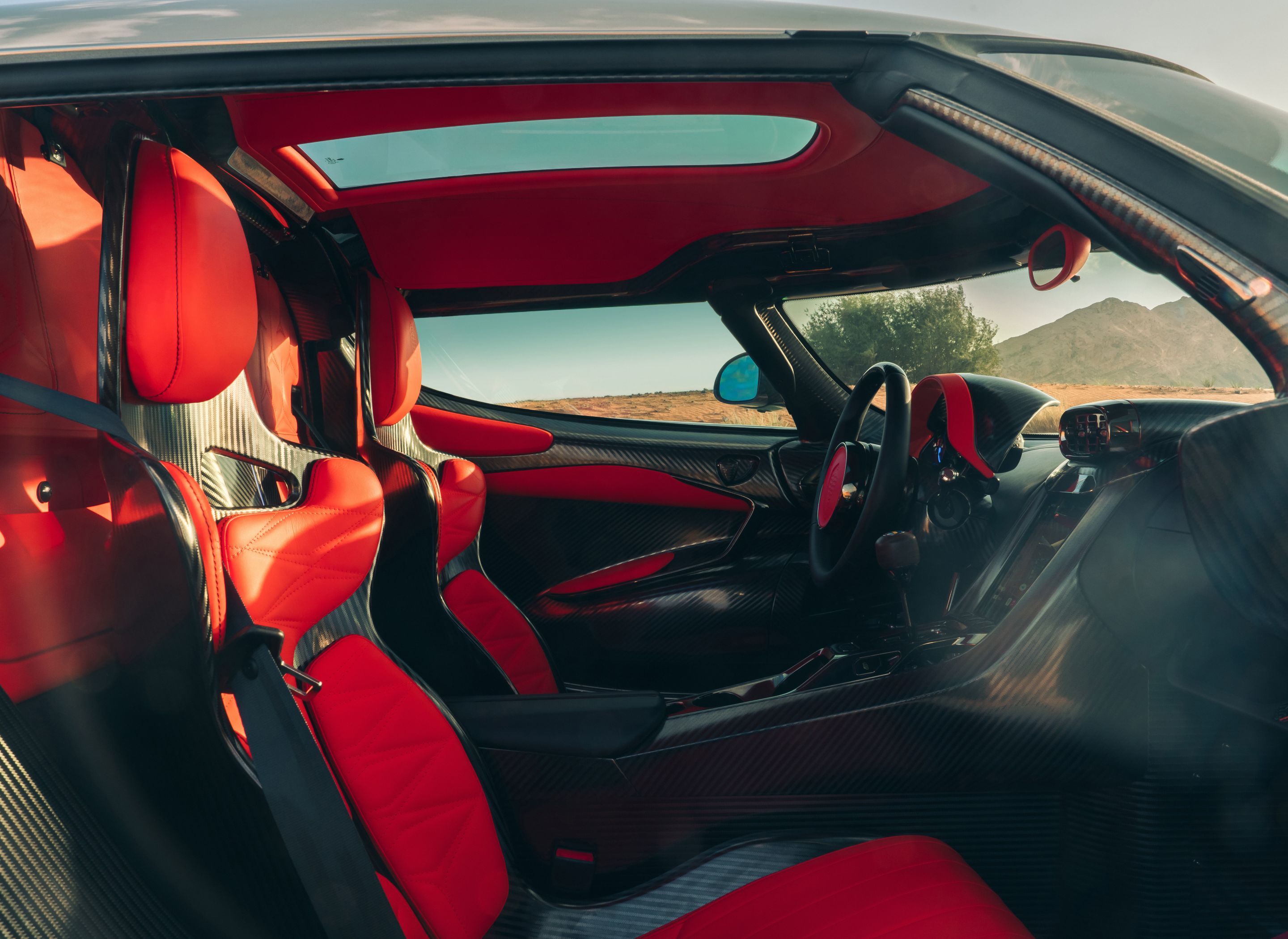 Koenigsegg Trevita interior - Seats