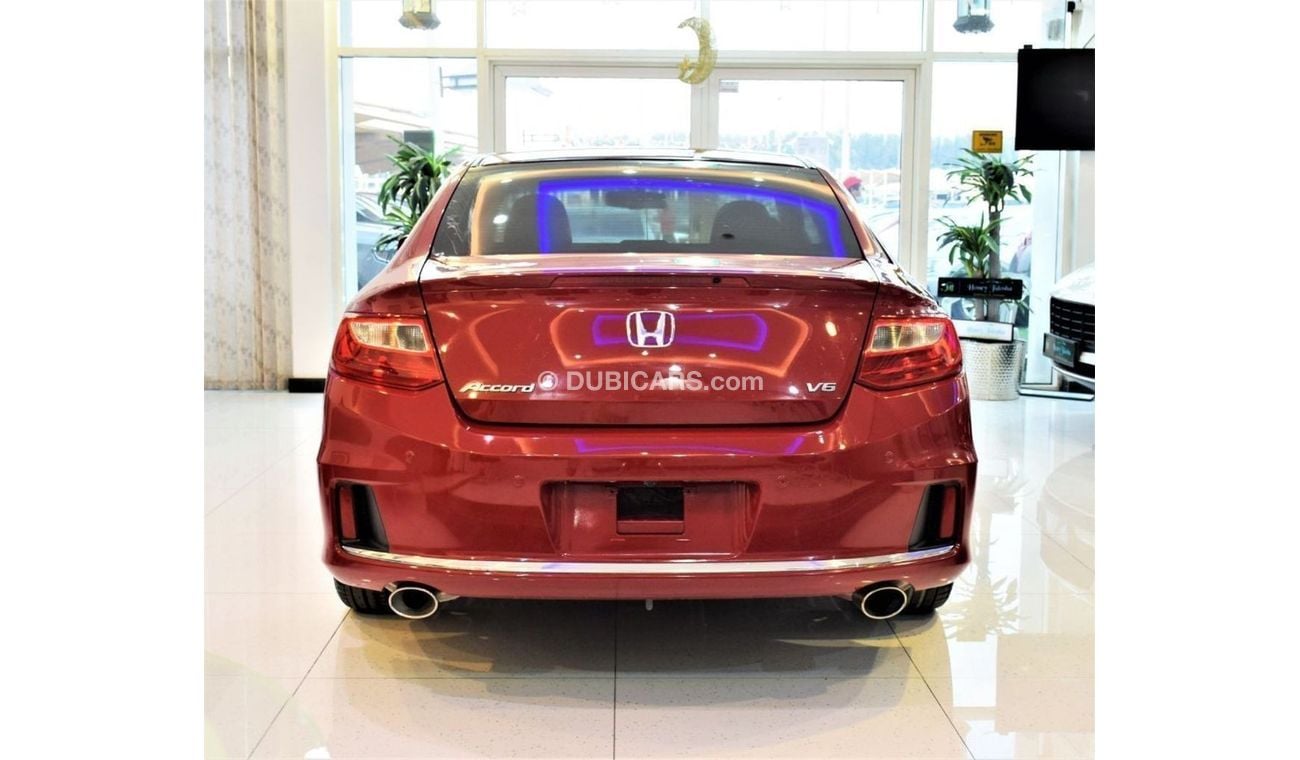 Honda Accord Coupe AMAZING Honda Accord Coupe 2014 Model!! in Red Color! GCC Specs