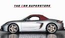 Porsche Boxster 2022-PORSCHE BOXSTER-25 YEARS ANNIVERSARY EDITION-GCC-SPECIAL CAR-AL NABOODA WARRANTY TILL 2026