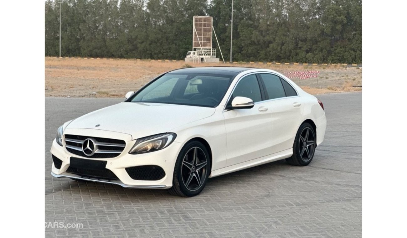 مرسيدس بنز C200 AMG باك موديل 2018 خليجي فل مواصفات بانوراما ومثبت سرعه وتحكم كهربي كامل ونظام صوت ممتاز وكاميرا خلف