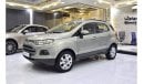 فورد ايكو سبورت EXCELLENT DEAL for our Ford EcoSport ( 2016 Model ) in Beige Color GCC Specs