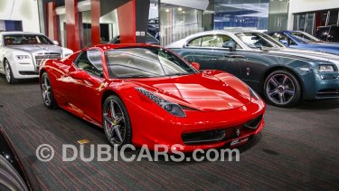 Ferrari 458 Spider For Sale Red 2012