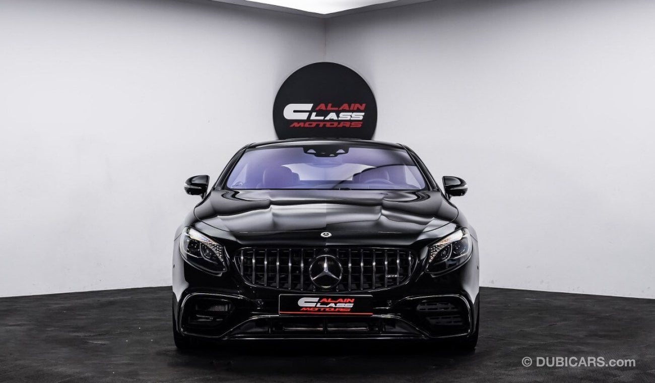 Mercedes-Benz S 560 Coupe With S63 Kit 2018 - GCC