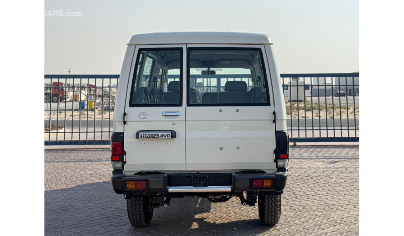 Toyota Land Cruiser Hard Top 2024 Toyota LC78 2.8 Hard Top - White inside Bluish Grey | Export Only