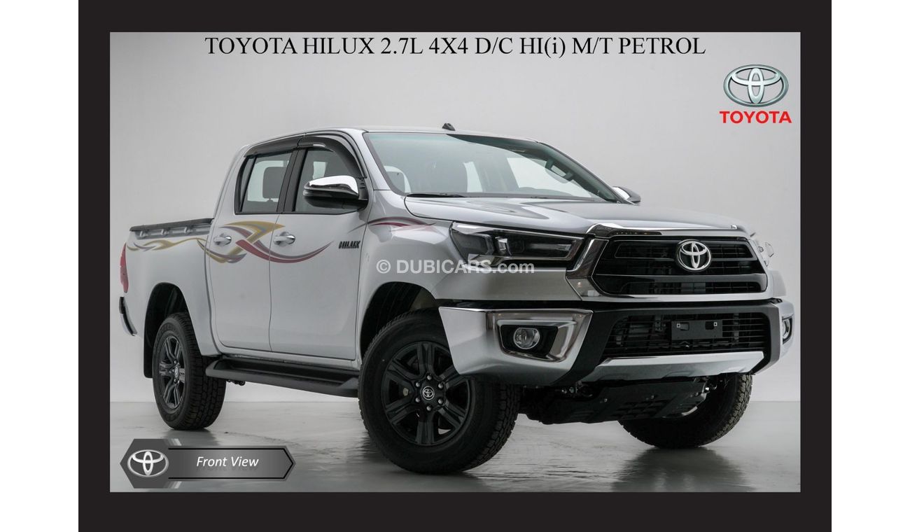 Toyota Hilux TOYOTA HILUX 2.7L 4X4 D/C HI(i) M/T PTR 2025 Model Year Export Only