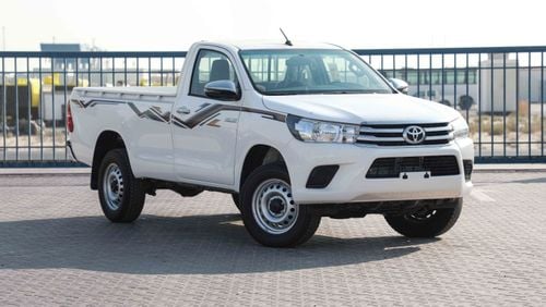 Toyota Hilux 2024 Toyota Hilux 4X4 Singel Cab 2.7 GLX - Super White inside Red | Export Only