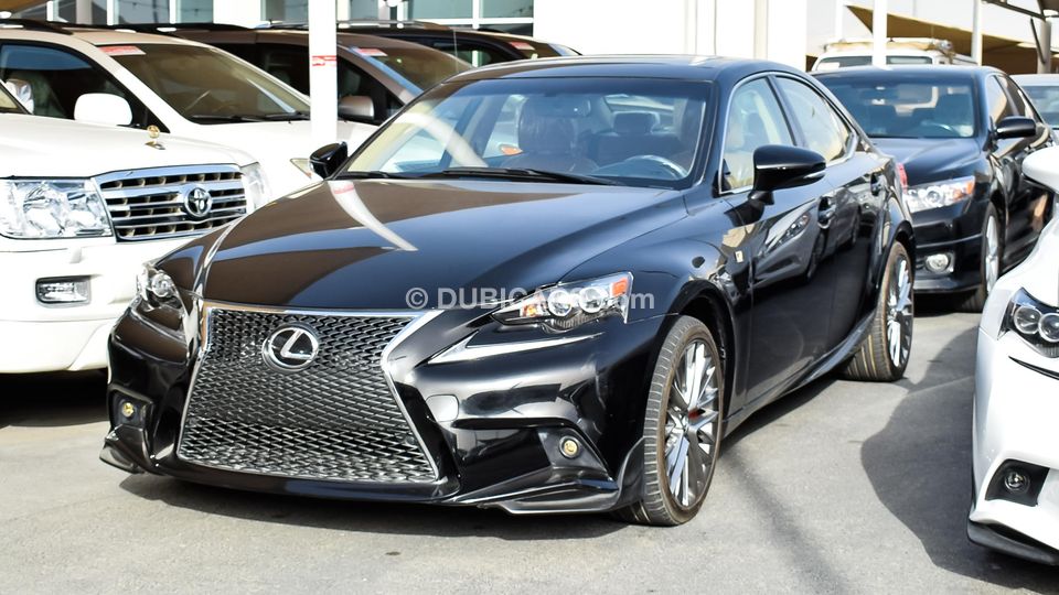 Lexus IS 200 t for sale: AED 64,000. Black, 2016