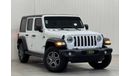 جيب رانجلر Unlimited Sport 3.6L A/T 2023 Jeep Wrangler Unlimited Sport, Warranty, Excellent Condition, GCC