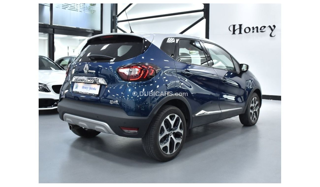 Renault Captur EXCELLENT DEAL for our Renault Captur ( 2018 Model ) in Blue & White Color GCC Specs