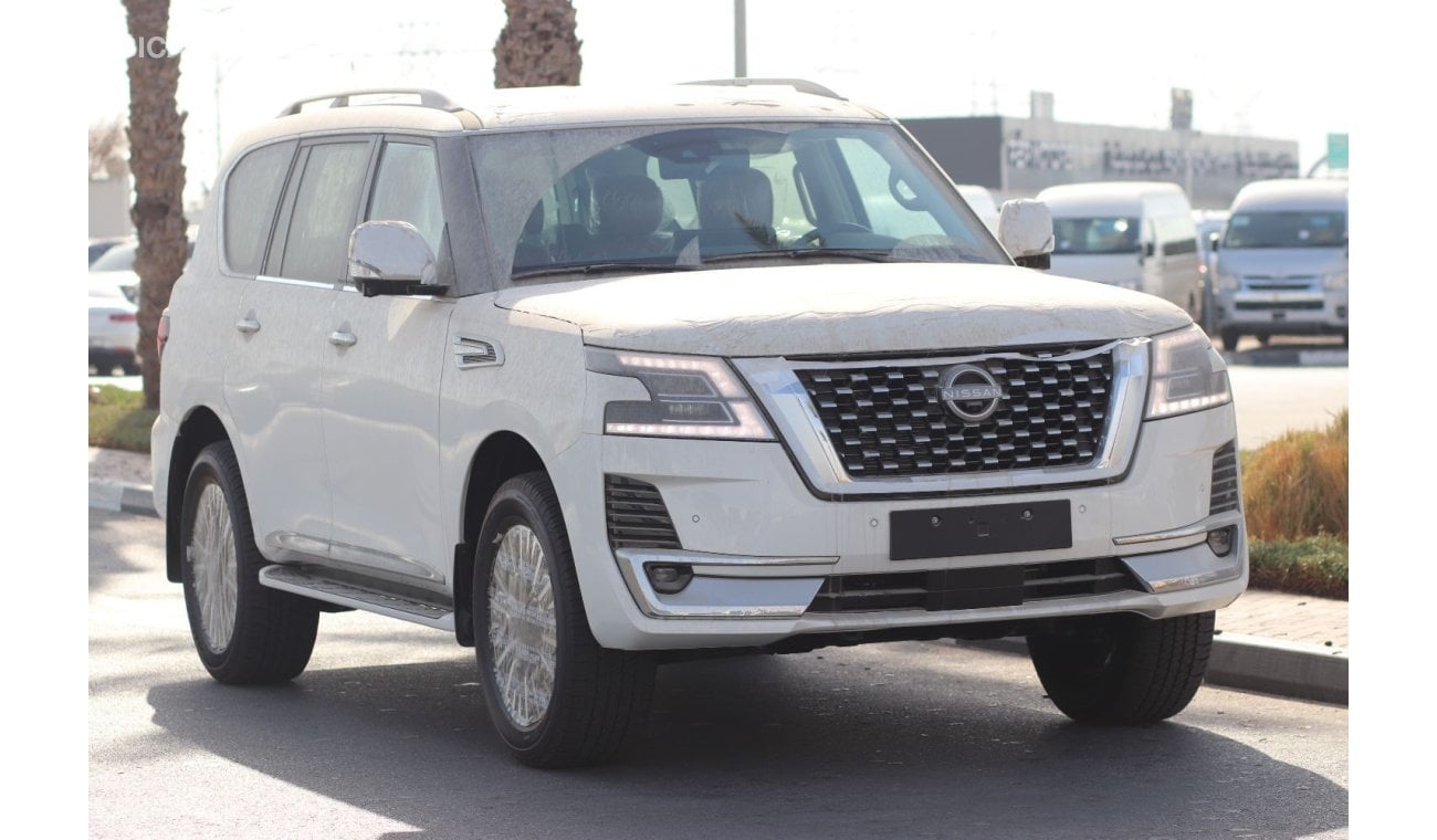 Nissan Patrol 4.0 SE, V6 PLATINUM,LEATHER SEAT, ELECTRIC SEAT, SUNROOF, MONITOR,MODEL 2024