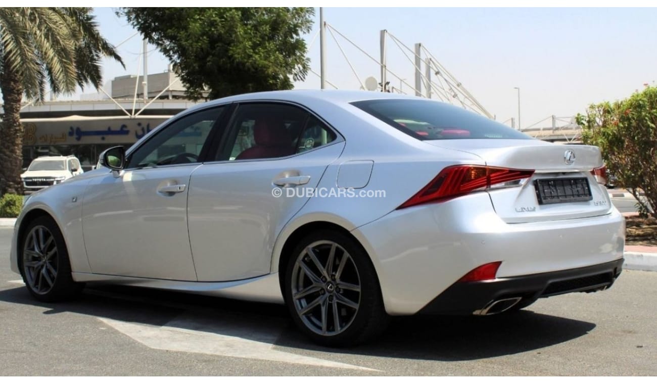 Lexus IS300 LEXUS IS300 F SPORT 2020 GCC AL FUTTAIM LEXUS LOW MILEAGE SINGLE OWNER IN MINT CONDITION