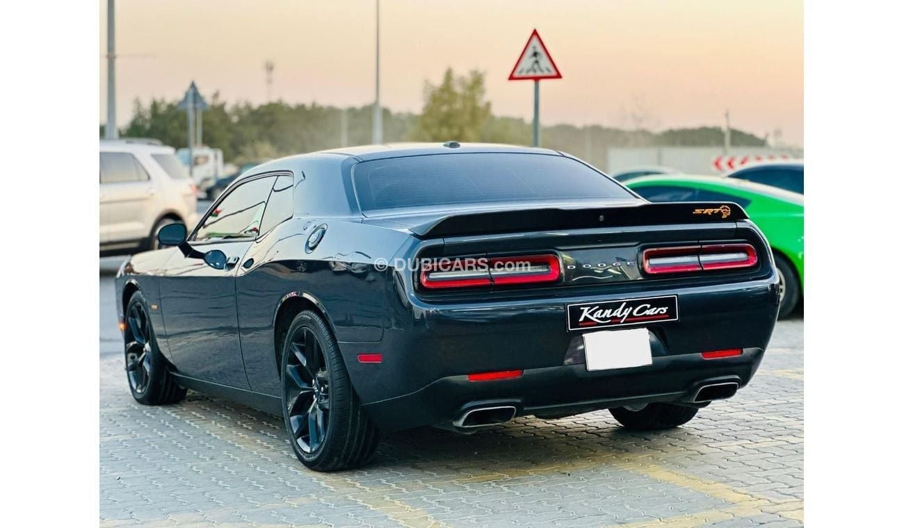 Dodge Challenger R/T 5.7L (370 HP) | Monthly AED 1100/- | 0% DP | SRT KIt | Blindspot | Paddle Shifters | # 11864